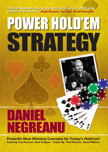 Daniel Negreanu's Power Hold'em Strategy book cover