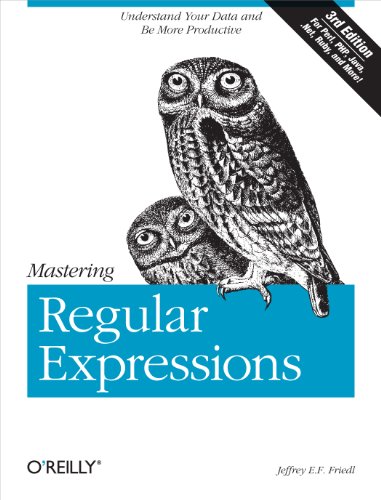 Mastering Regular Expressions book cover