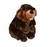 Wild Republic Beaver Plush, Stuffed Animal, Plush Toy, Gifts for Kids, Cuddlekins 8 Inches,Multi