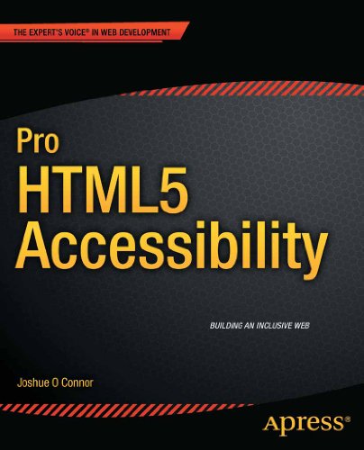 Pro HTML5 Accessibility: Building an Inclusive Web book cover