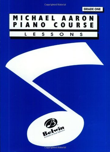 Michael Aaron Piano Course Lessons: Grade 1 book cover