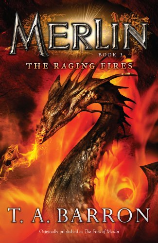 The Raging Fires (Merlin #3) book cover