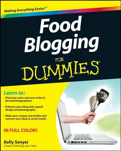 Food Blogging for Dummies book cover