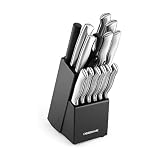 Farberware 15 Piece Kitchen Knife Set High Carbon Stainless