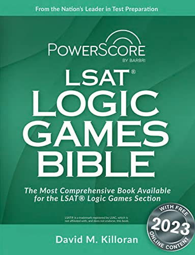 The Powerscore 2020 LSAT Logic Games Bible: 2020 Digital LSAT Edition book cover