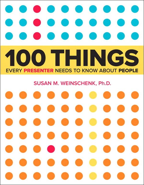 100 Things Every Presenter Needs to Know About People book cover