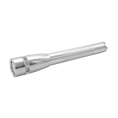 Mini Maglite Pro LED 2-Cell AA Flashlight (Silver)
