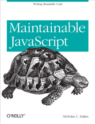 Maintainable JavaScript book cover