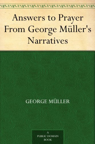 Answers To Prayer book cover