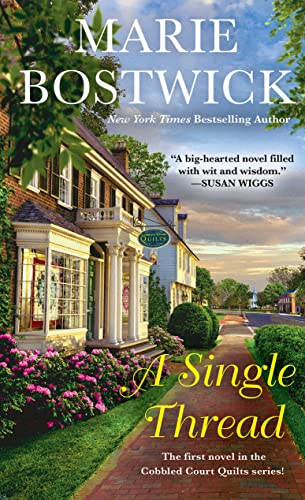 A Single Thread (Cobbled Court Quilts, #1) book cover