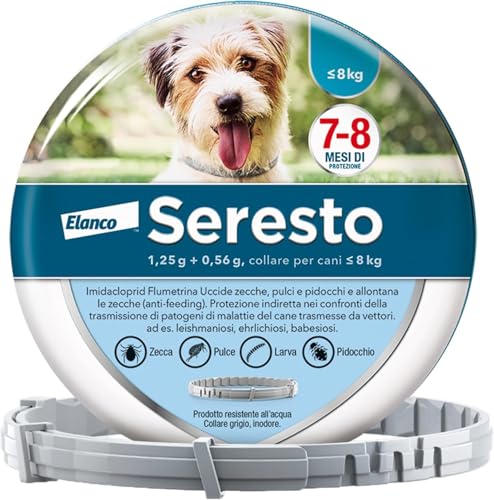 Collare Seresto Cani fino a 8 kg