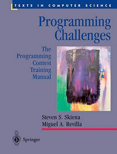 Programming Challenges: The Programming Contest Training Manual book cover