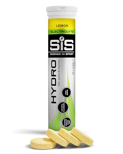 Science in Sport Hydro Comprimés Électrolytes 20 pcs Citron - Sans sucre, vegan 