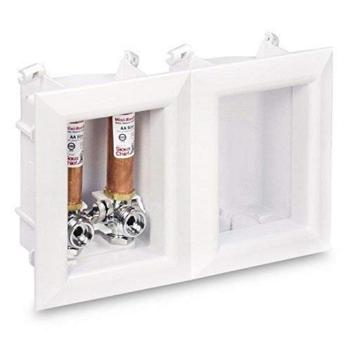 Sioux Chief OxBox 696-G2313XF Washing Machine Outlet Box with MiniRester