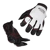 Lincoln Electric Full Grain Leather Welding Work Gloves Padd