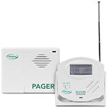 Smart Caregiver Wireless Motion Sensor Alarm System with Pager for Fall and…