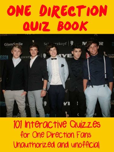 One Direction Quiz Book: 101 Interactive Quizzes for One Direction Fans book cover