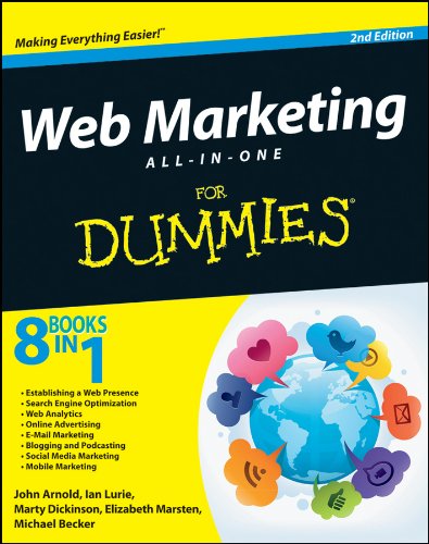 Web Marketing All-In-One for Dummies book cover