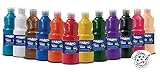Prang Washable Tempera Paint Assorted Colors 16 Oz 12 Count