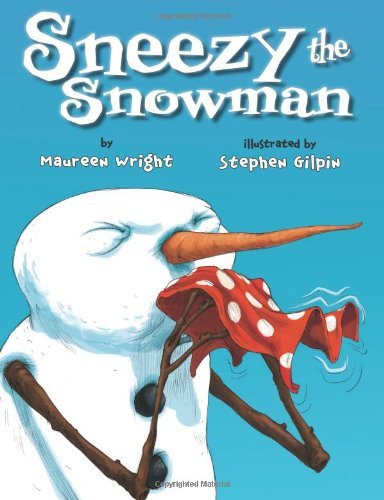 Sneezy the Snowman book cover