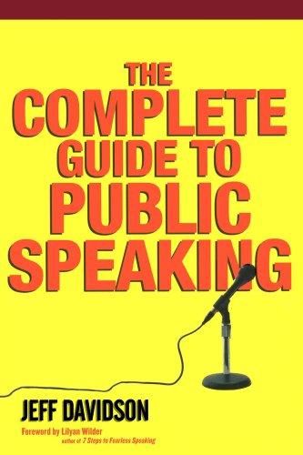 The Complete Guide to Public Speaking book cover