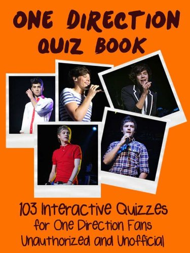 One Direction Quiz Book: 103 Interactive Quizzes for One Direction Fans book cover