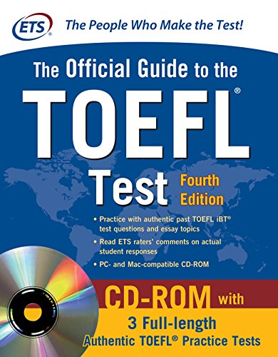 Official Guide to the TOEFL Test With CD-ROM, 4th Edition (McGraw-Hill's Official Guide to the TOEFL Ibt (W/CD)) book cover
