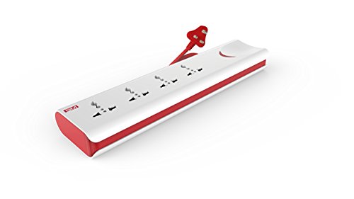 GM 3060 Extension Board 10Amp Output 250 Volts with 2 Mtr Extension Cord & Surge Protector