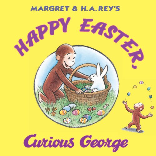 Happy Easter, Curious George book cover