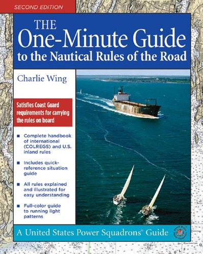 The One-Minute Guide to the Nautical Rules of the Road book cover