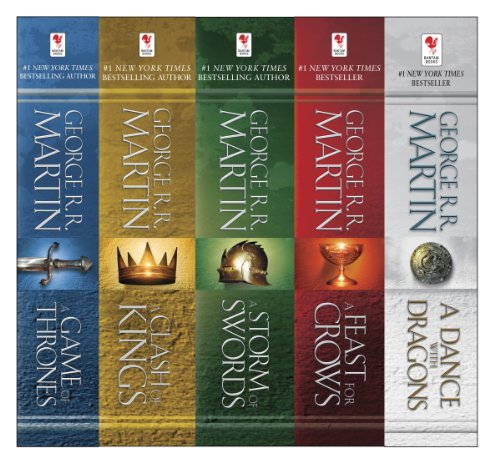 A Song of Ice and Fire series: 5-Book Boxed Set book cover