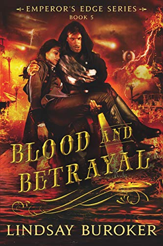 Blood and Betrayal (The Emperor's Edge, #5) book cover