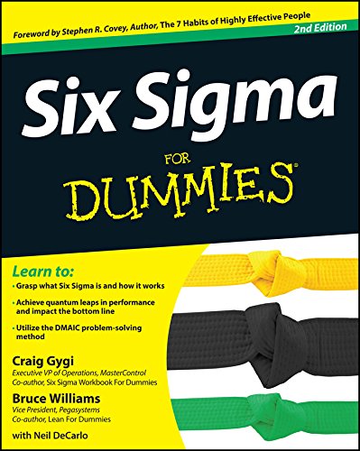 Six Sigma For Dummies, 2nd Edition book cover