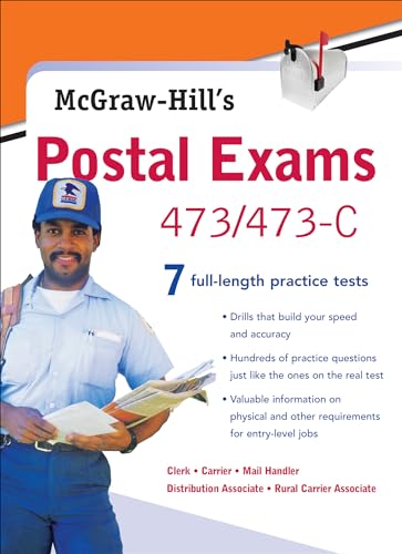 McGraw-Hill's Postal Exams 473/473C book cover