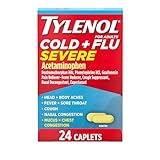 Tylenol Cold Flu Severe Medicine Caplets For Cold Flu Sympto