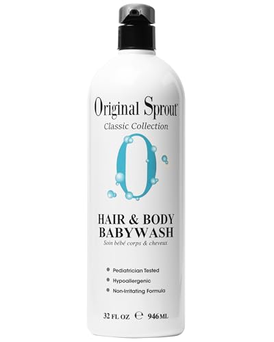 Original Sprout Baby Shampoo and Body Wash, 32 oz