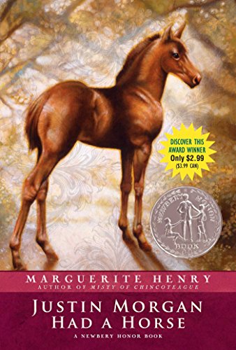 Justin Morgan Had a Horse book cover