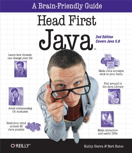 Head First Java book cover