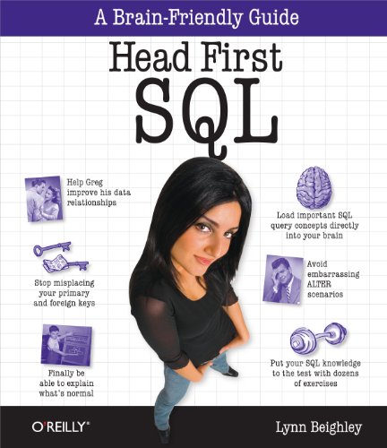 Head First SQL book cover