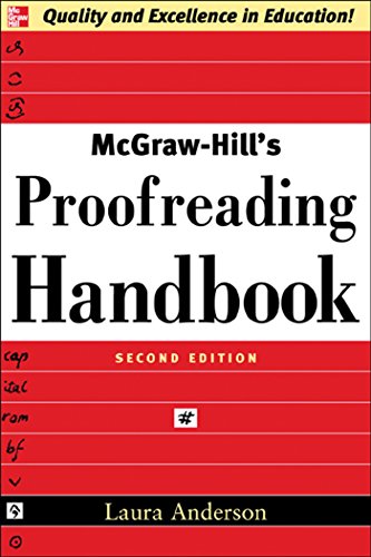 McGraw-Hill's Proofreading Handbook book cover
