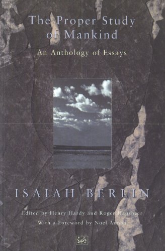 The Proper Study of Mankind book cover