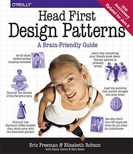 Head First Design Patterns book cover