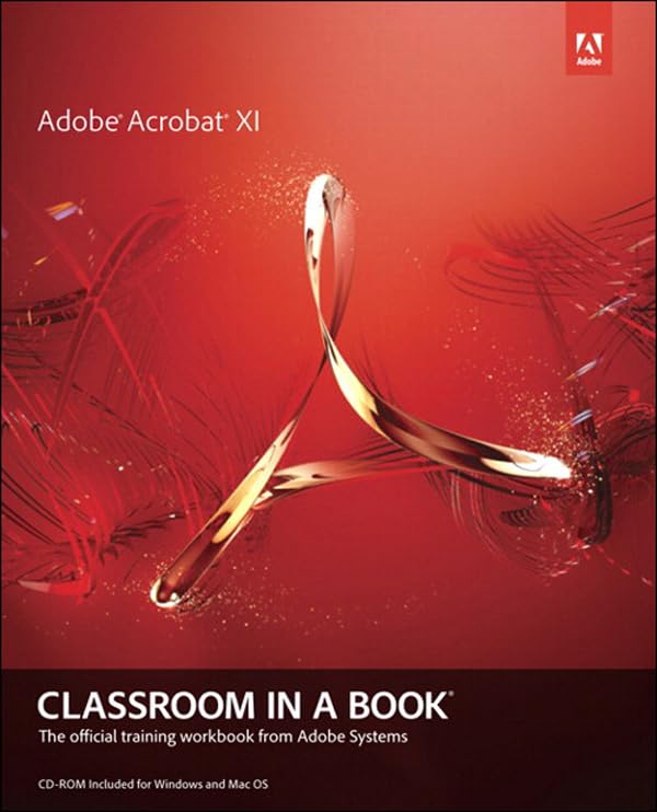 Adobe Acrobat XI Classroom in a Book book cover