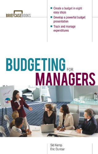 Budgeting for Managers book cover
