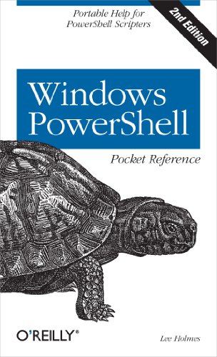 Windows PowerShell Pocket Reference book cover
