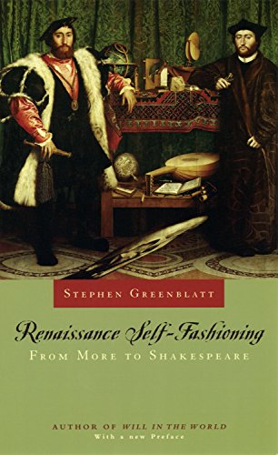 Renaissance Self-Fashioning: From More to Shakespeare book cover