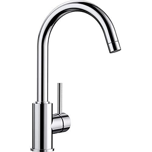 BLANCO MIDA | Küchenarmatur in chrom | Hochdruck | Rückflussverhinderer | Keramik Kartusche | Gesicherte Wasserqualität & wassersparend