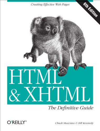 HTML & XHTML: The Definitive Guide book cover