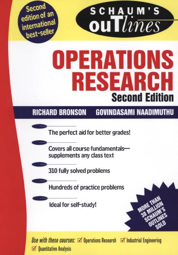 Schaum's Outline of Operations Research book cover