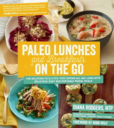 Paleo Lunches and Breakfasts On the Go: The Solution to Gluten-Free Eating All Day Long with Delicious, Easy and Portable Primal Meals book cover